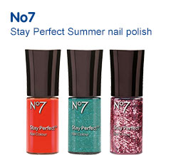 New No7 Stay Perfect Summer Nail Polish